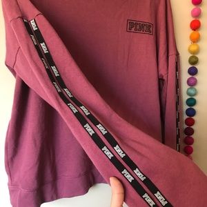 PINK crew neck sweater
